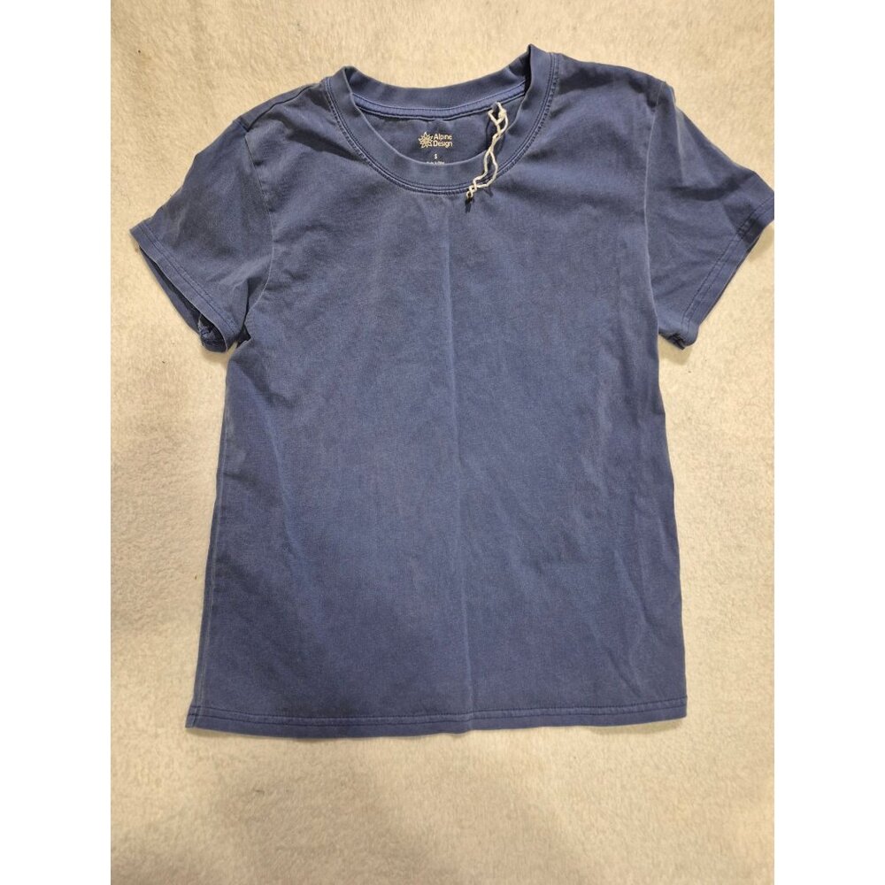 Kids Solid Blue Shirt, Size Small